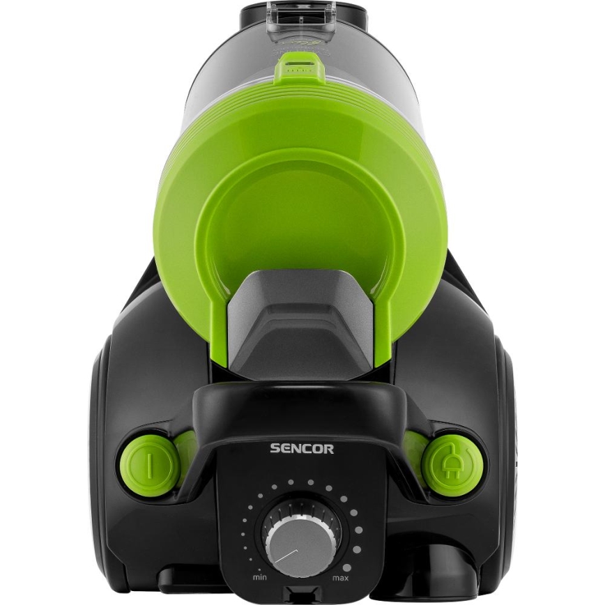 Sencor - Aspirator fără sac 2 l, 700 W/230 V, negru/verde