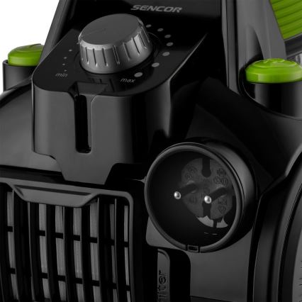 Sencor - Aspirator fără sac 2 l, 700 W/230 V, negru/verde