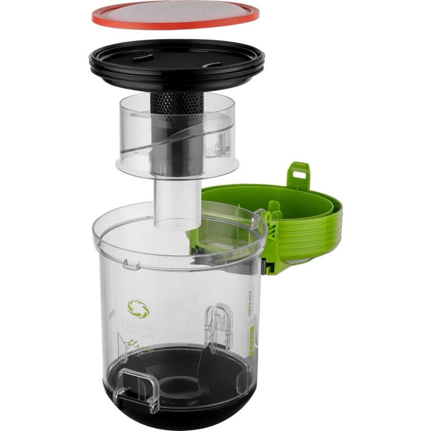 Sencor - Aspirator fără sac 2 l, 700 W/230 V, negru/verde