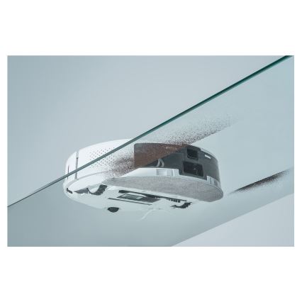 Sencor - Aspirator robot 2-în-1 cu mop, 50 W / 5000 mAh, Wi‑Fi, alb, cu telecomandă