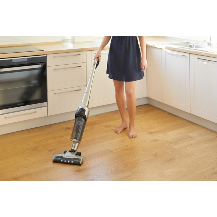 Sencor - Aspirator vertical cu perie rotativă electrică și mop 150W/36V 2150 mAh