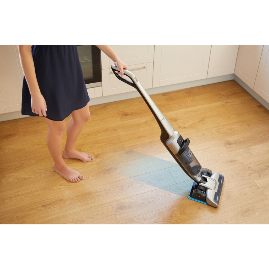 Sencor - Aspirator vertical cu perie rotativă electrică și mop 150W/36V 2150 mAh