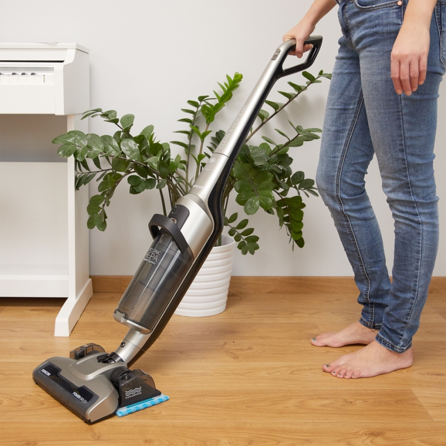Sencor - Aspirator vertical cu perie rotativă electrică și mop 150W/36V 2150 mAh