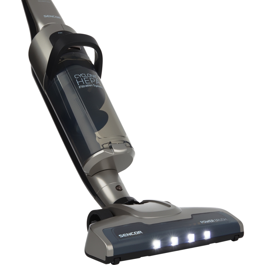 Sencor - Aspirator vertical cu perie rotativă electrică și mop 150W/36V 2150 mAh