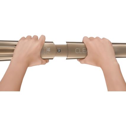 Sencor - Aspirator vertical fără fir 2-în-1, 100 W/2000 mAh, bej