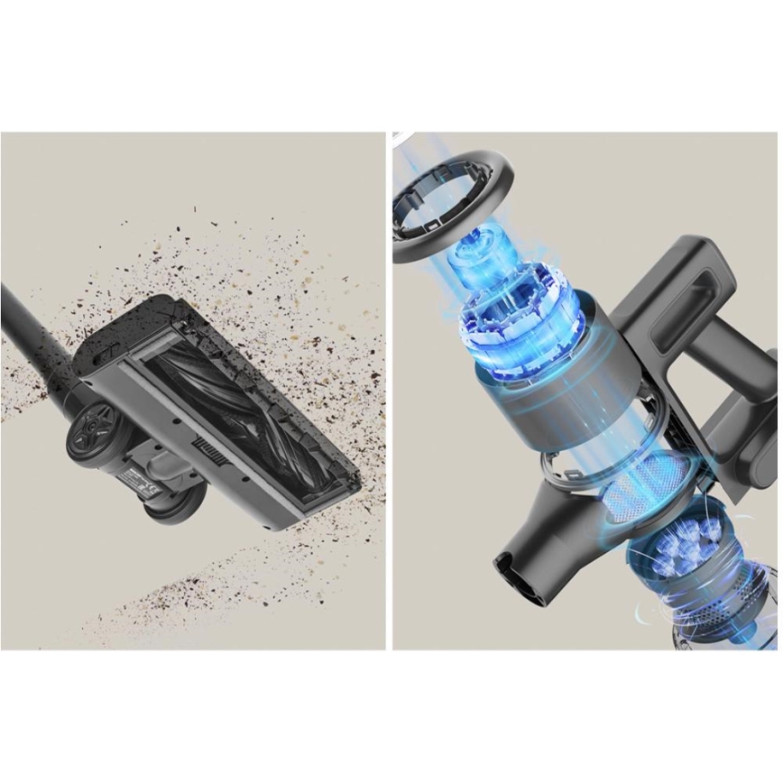 Sencor - Aspirator vertical fără fir 2în1 200W/2600 mAh negru