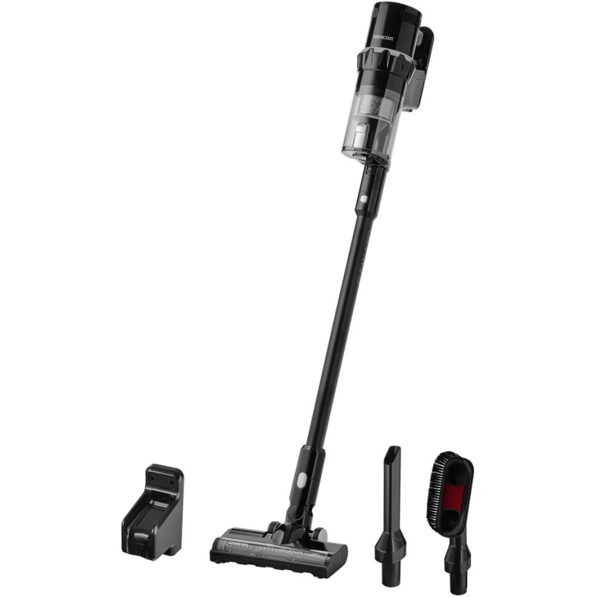 Sencor - Aspirator vertical fără fir 2în1 250W/2200 mAh negru