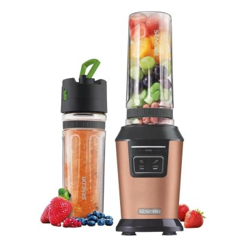 Sencor - Blender pentru smoothie cu accesorii 800W/230V cupru