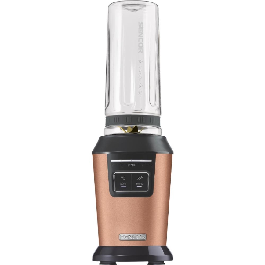 Sencor - Blender pentru smoothie cu accesorii 800W/230V cupru