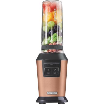 Sencor - Blender pentru smoothie cu accesorii 800W/230V cupru