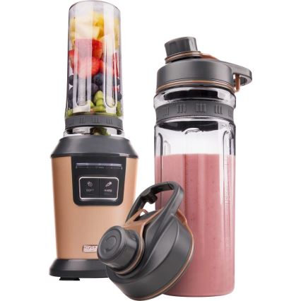 Sencor - Blender pentru smoothie cu accesorii 800W/230V cupru
