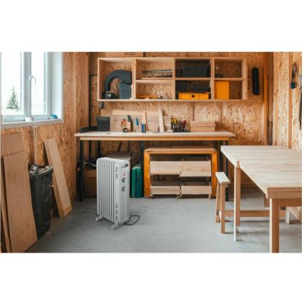 Sencor - Calorifer electric cu ulei, 9 elemente, 3 trepte de putere 800/1200/2000 W, 230 V, alb