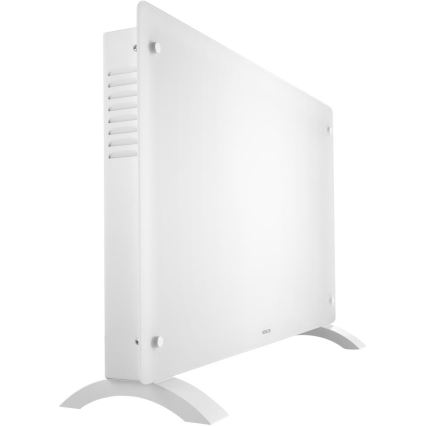 Sencor - Convector/încălzitor electric inteligent 2000 W, 230 V, IP24, Wi‑Fi, alb, cu telecomandă