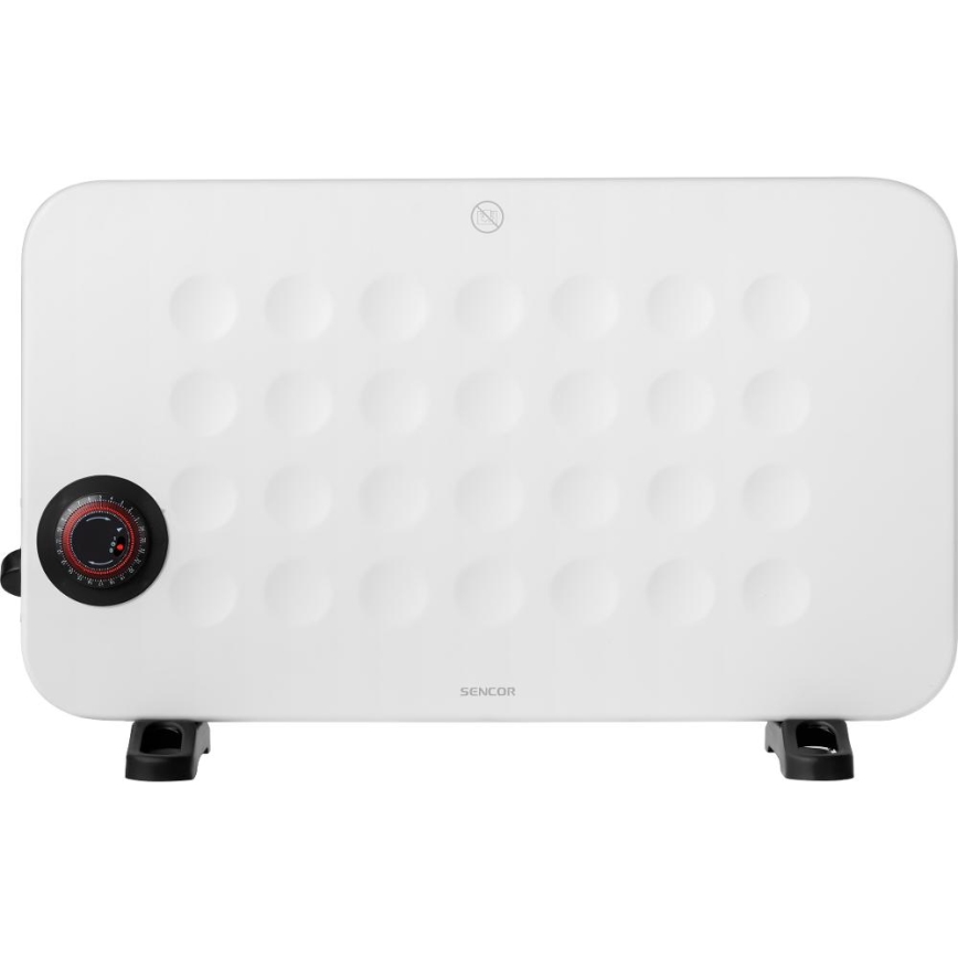 Sencor - Convector/încălzitor electric 750/1250/2000W cu termostat