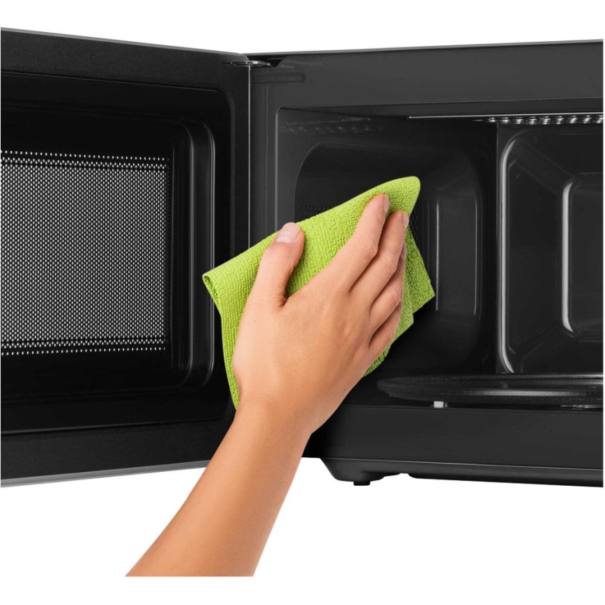 Sencor - cuptor cu microunde cu funcție grill, 700 W/1000 W, 230 V, 20 L, crom mat