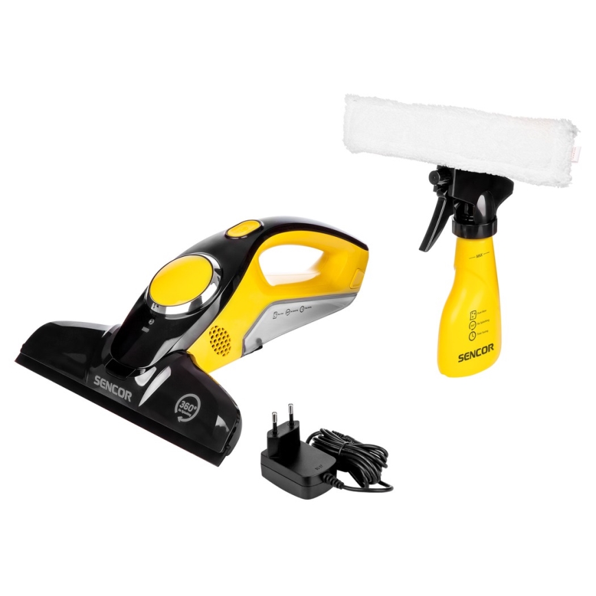 Sencor - Curățător de geamuri 15W/3,6V/700 mAh IPX4