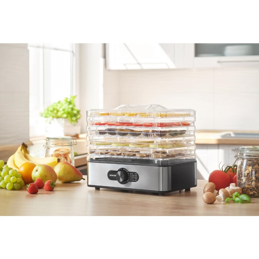 Sencor - Deshidrator de alimente cu reglare a temperaturii, 700 W/230 V