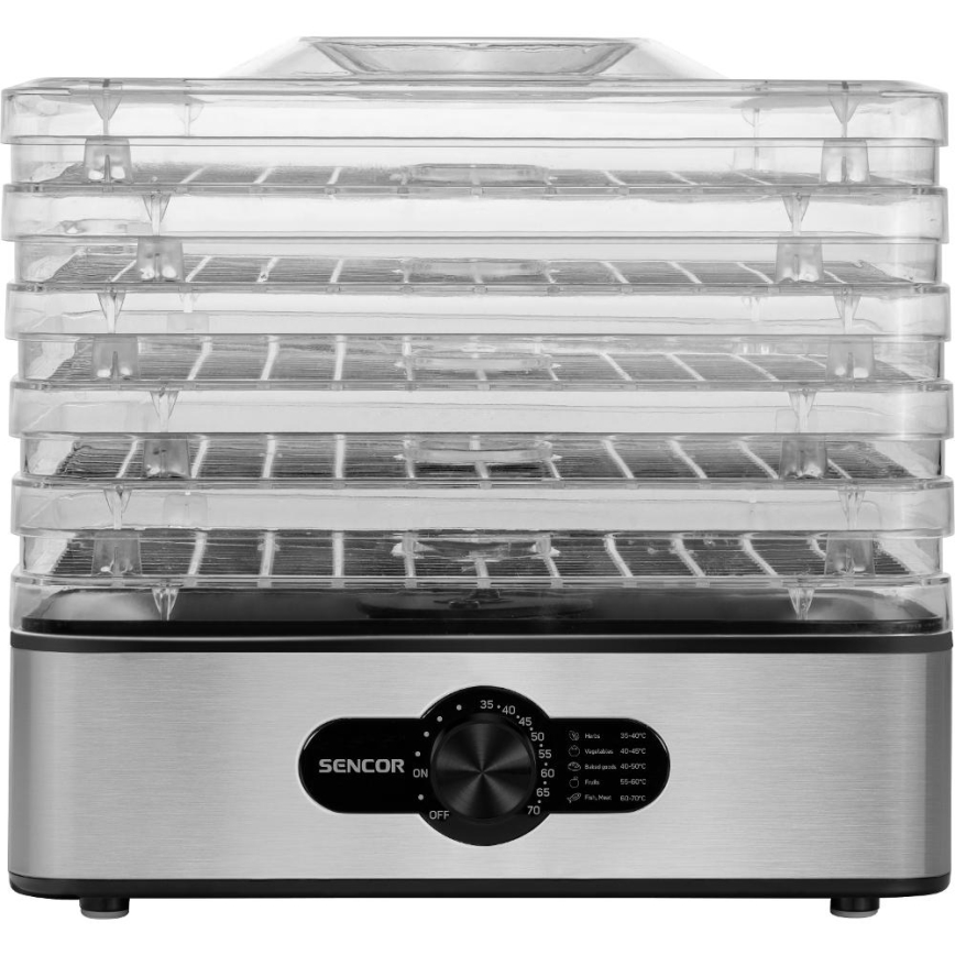 Sencor - Deshidrator de alimente cu reglare a temperaturii, 700 W/230 V