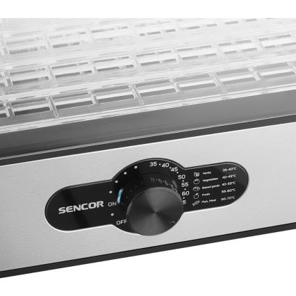 Sencor - Deshidrator de alimente cu reglare a temperaturii, 700 W/230 V