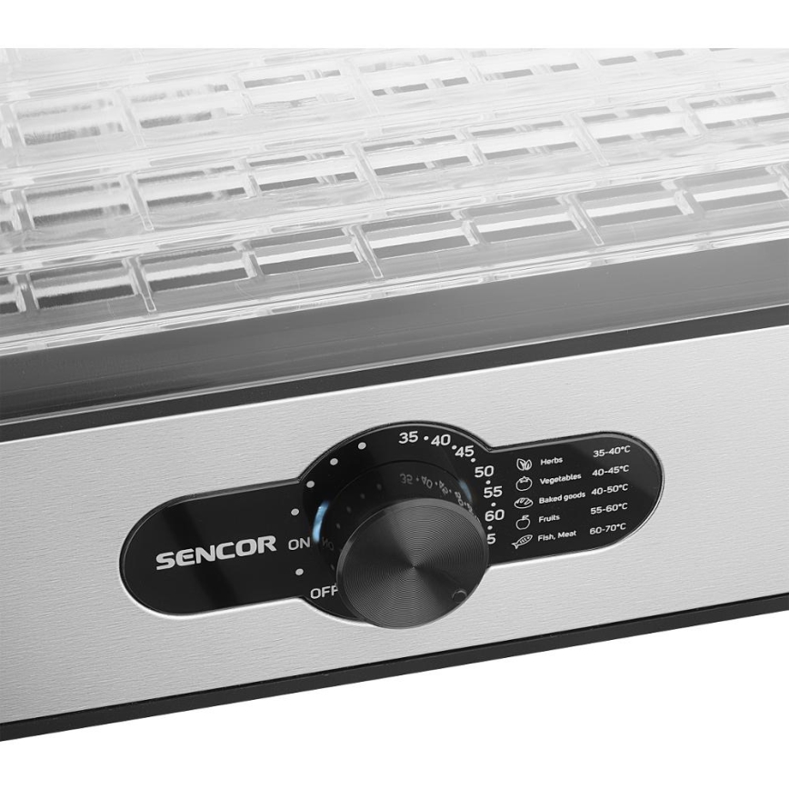 Sencor - Deshidrator de alimente cu reglare a temperaturii, 700 W/230 V