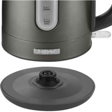 Sencor - Fierbător electric 1,2 l 2150W/230V antracit