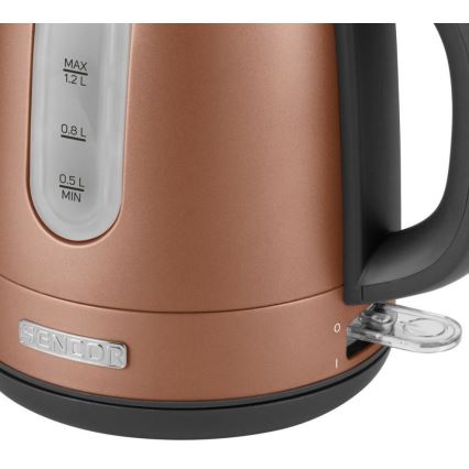 Sencor - Fierbător electric rapid 1,2 l 2150W/230V cu finisaj cupru