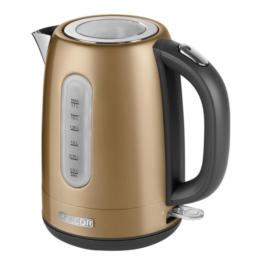 Sencor - Fierbător electric 1,7 l 2150W/230V auriu
