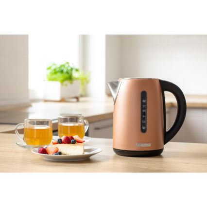 Sencor - Fierbător electric rapid cu termoreglare, 1,7 l, 2150W/230V, culoare cupru