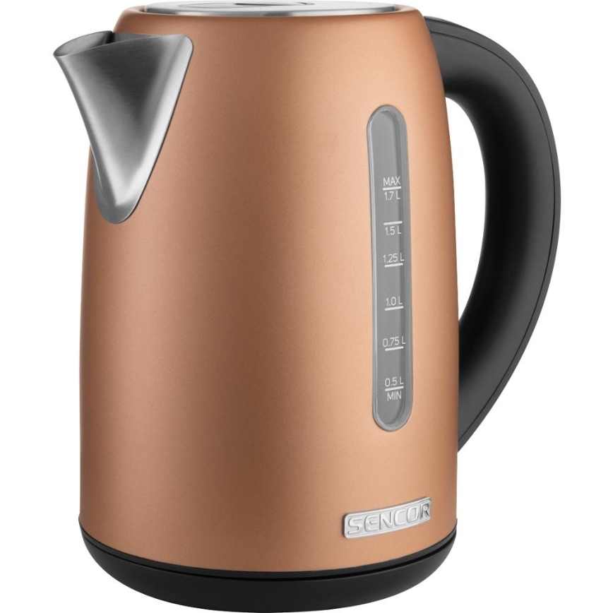 Sencor - Fierbător electric rapid cu termoreglare, 1,7 l, 2150W/230V, culoare cupru