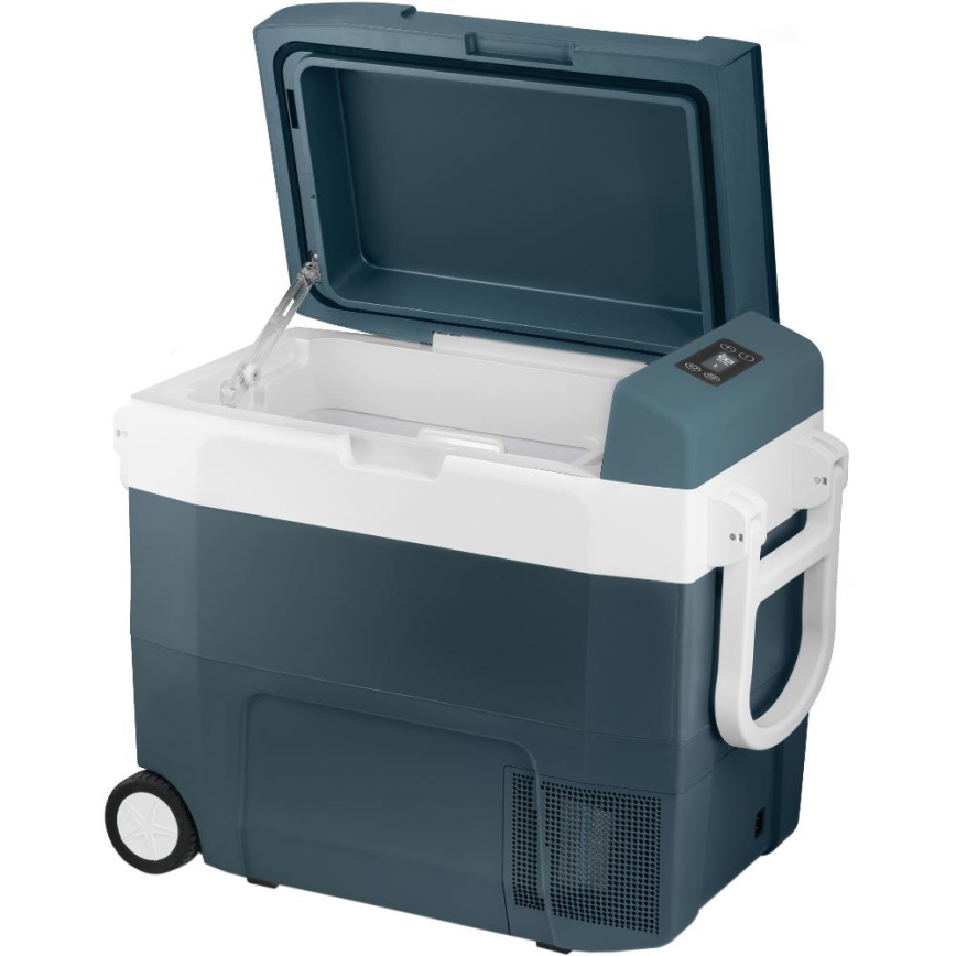 Sencor - Frigider auto portabil cu compresor 55 l 70W/12V/230V albastru/alb