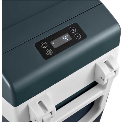 Sencor - Frigider auto portabil cu compresor 55 l 70W/12V/230V albastru/alb