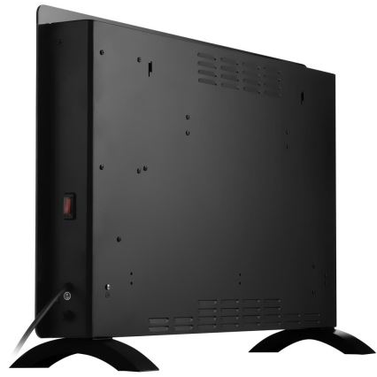 Sencor - Convector electric inteligent 2000 W / 230 V, IP24, Wi‑Fi, negru + telecomandă