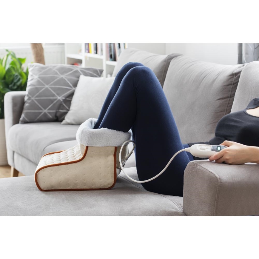 Sencor - Încălzitor electric pentru picioare 100W/230V bej