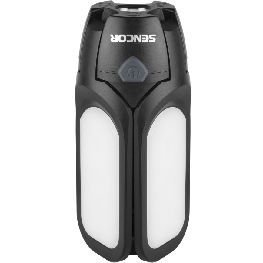 Sencor - Lanternă de camping LED reîncărcabilă cu panou solar, 3W, 1600 mAh, IPX4