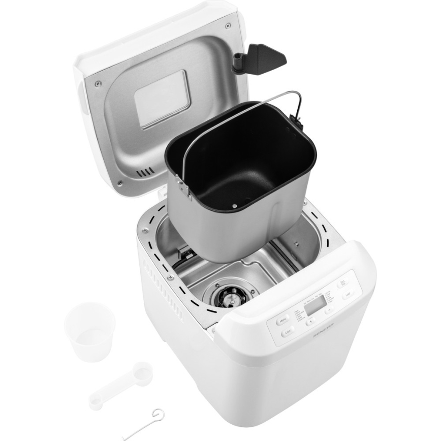 Sencor - Mașină de pâine pentru uz casnic cu ecran LCD 550W/230V