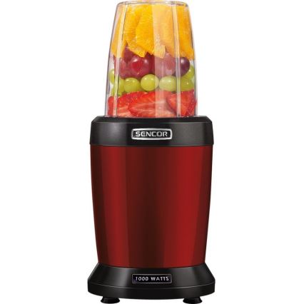 Sencor - Blender nutri pentru smoothie 1000W/230V roșu