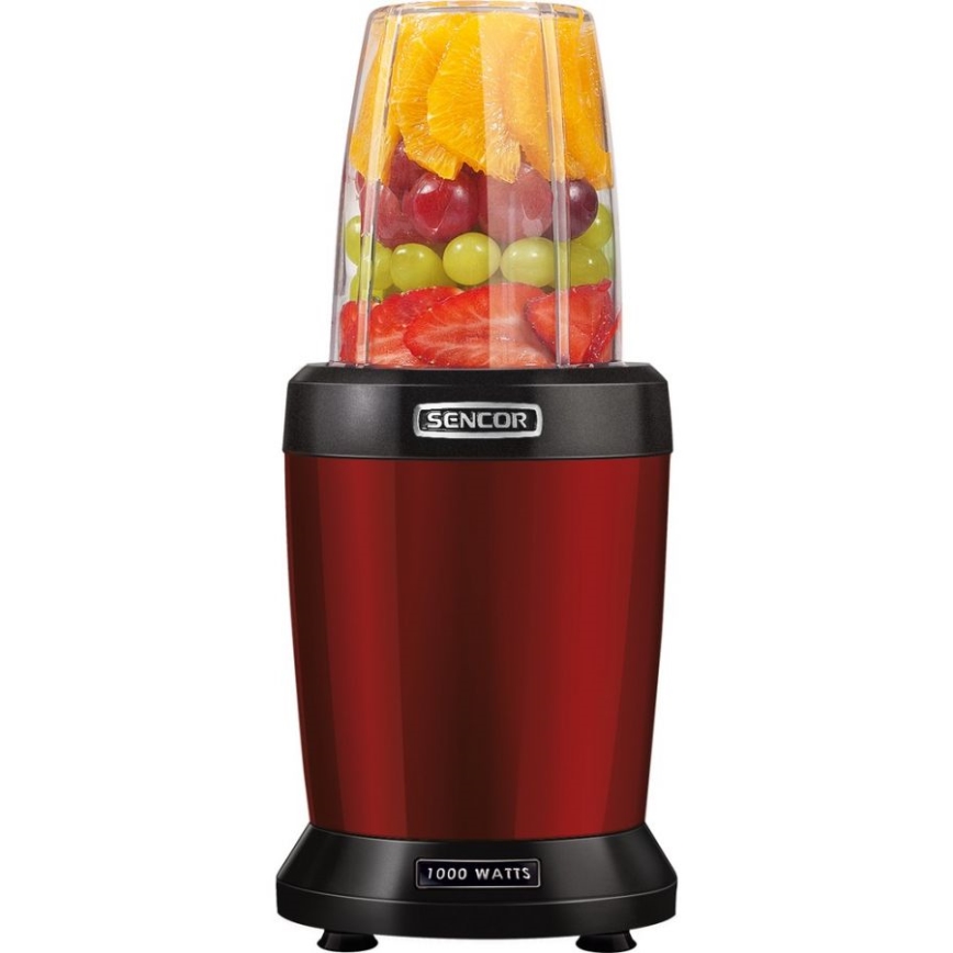 Sencor - Blender nutri pentru smoothie 1000W/230V roșu