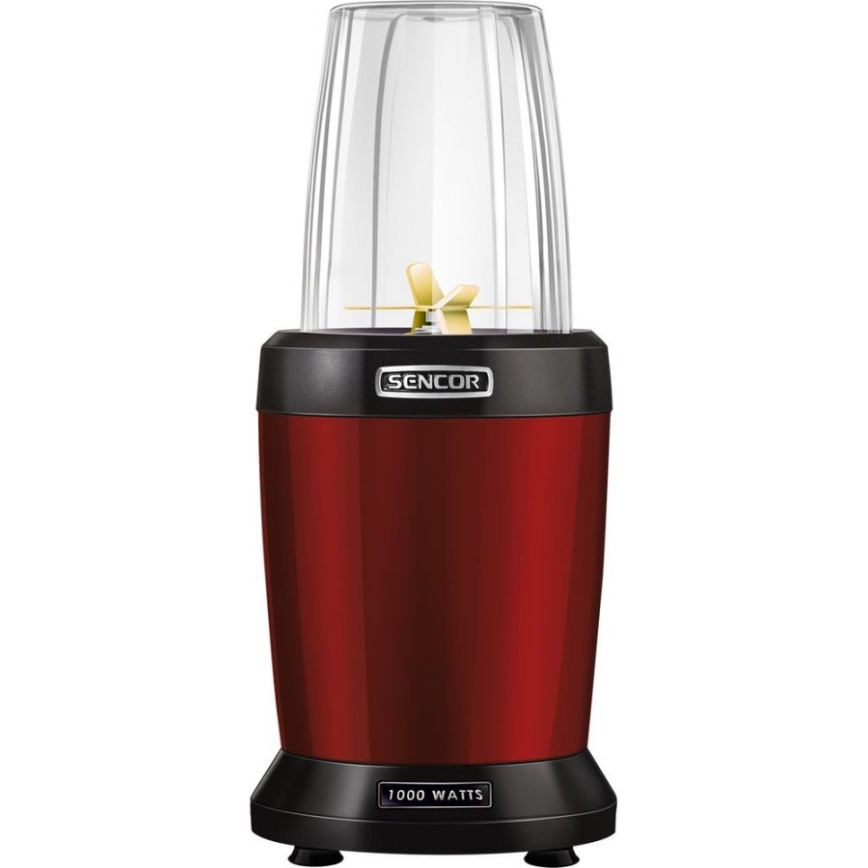 Sencor - Blender nutri pentru smoothie 1000W/230V roșu