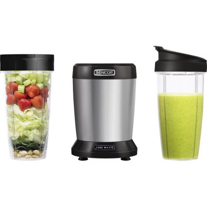 Sencor - Blender nutri pentru smoothie 1000W/230V argintiu