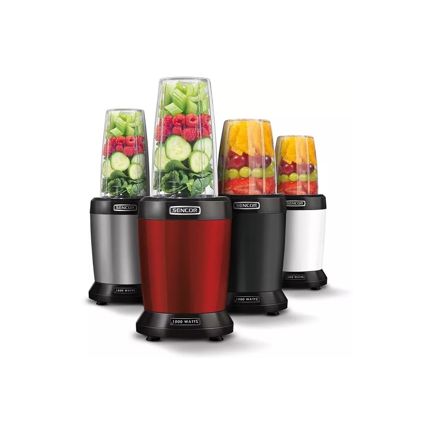 Sencor - Blender nutri pentru smoothie 1000W/230V argintiu