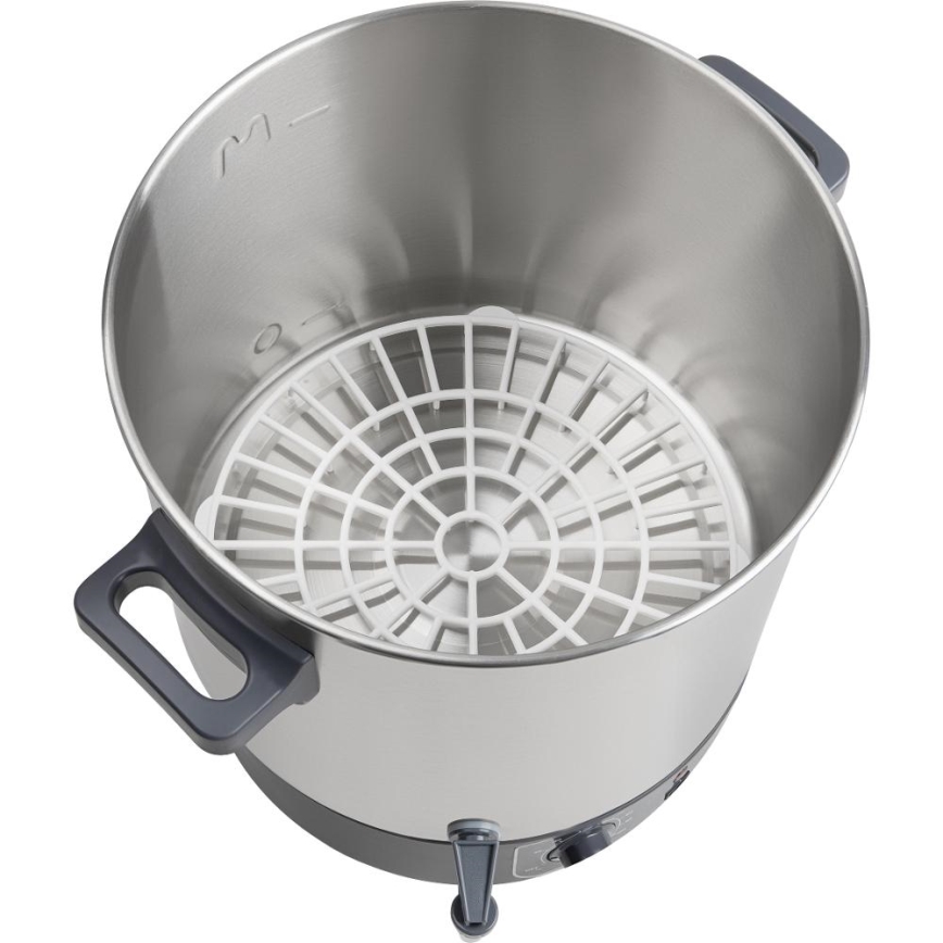 Sencor - Oală pentru conservare 27 l, 1800 W/230 V, inox/gri