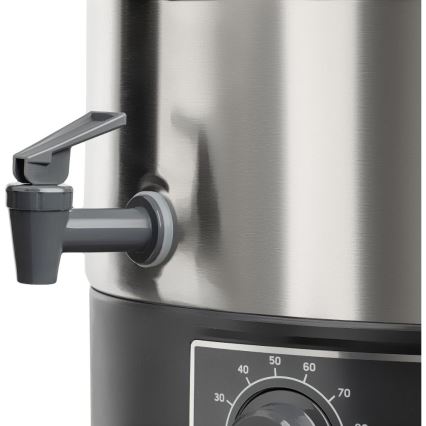 Sencor - Oală pentru conservare 27 l, 1800 W/230 V, inox/gri