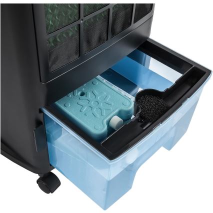 Sencor - Răcitor de aer mobil 3 în 1 110W/230V argintiu/negru + telecomandă