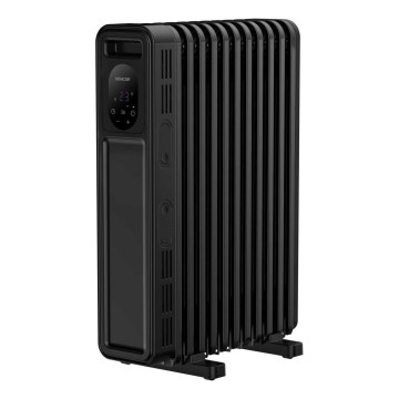 Sencor - Radiator cu ulei, 11 elemente, 1000/2300W/230V, negru, cu telecomandă