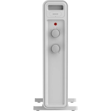 Sencor - Radiator cu ulei, 7 elemente, 600/900/1500 W, 230 V, alb