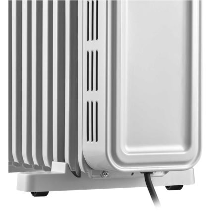 Sencor - Radiator cu ulei, 11 elemente, 1000/2300 W, 230 V, alb, cu telecomandă