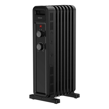 Sencor - Radiator electric cu ulei, 7 elemente, 600/900/1500W/230V, negru
