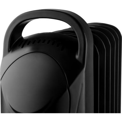 Sencor - Radiator electric cu ulei, 7 elemente, 700 W/230 V, negru