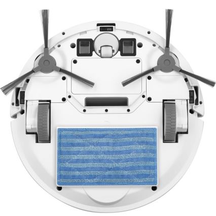 Sencor - Aspirator robot cu mop 2 în 1 18W/1500 mAh alb + telecomandă