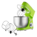 Sencor - Robot de bucătărie cu bol din oțel inoxidabil, 1300 W/230 V, verde